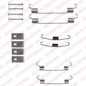 Tilbehørsett, bremsesko, Bakaksel, HONDA INSIGHT, JAZZ II, 45008-330-000