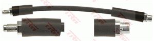 Bremseslange, bakaksel begge sider, BMW X3 [F25], X4 [F26], MITSUBISHI LANCER VIII, LANCER Sportback VIII, 34 30 6 797 527, 6 797 527