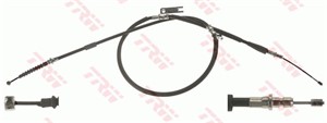 Kabel, parkeringsbremse, Høyre, MAZDA 323 F VI, 323 S VI, B25D-44-410B, B25D-44-410C