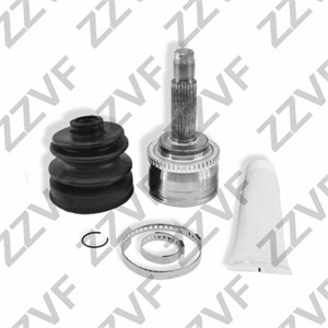 Leddsett, drivaksel, Framaksel, Hjulside, KIA RIO II, RIO III, RIO IV, RIO Sedan II, RIO Sedan III, ­49500-1W200, ­49501-1W200, 49580-1W