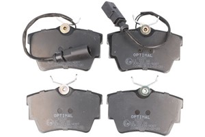 Bremseklosser sett, Bakaksel, VW TRANSPORTER Buss IV, TRANSPORTER Flak/chassi IV, TRANSPORTER Skåp IV, 7D0698451B, 7D0698451C, 7M3698451
