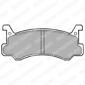 Bremseklosser sett, Bakaksel, DAIHATSU,MAZDA, 04492-87705, 04492-87706, 04492-87706-000, 04492-87707, 04492-87707-000, 04492-87708, 0449