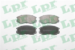 Bremseklosser sett, Framaksel, DAIHATSU EXTOL Buss, TERIOS, 04465B4010, 04465B4010000, 04465B4020, 04465B4030, 04465B4030000, 0449187401