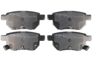 Bremseklosser sett, Bakaksel, LEXUS CT, SUBARU TREZIA, TOYOTA AURIS, COROLLA Sedan, IQ, PRIUS, URBAN CRUISER, VERSO S, YARIS, 0446612130