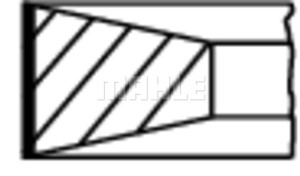 Stempelringsett, CITROËN,FIAT,FORD,MITSUBISHI,PEUGEOT,TOYOTA,VOLVO, 0640W5, 1607373780