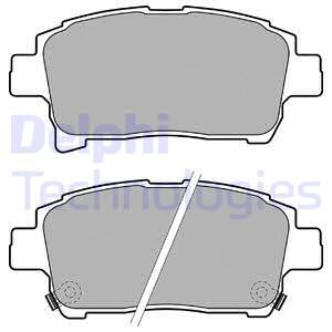 Bremseklosser sett, Framaksel, ASTON MARTIN,TOYOTA, 044650D020, 04465-0W050, 044650W080, 04465-12581, 04465-13020, 04465-13041, 04465-13