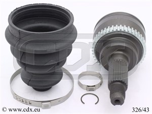 Leddsett, drivaksel, Hjulside, OPEL AGILA, SUZUKI WAGON R+ Halvkombi, 4410183E10, 4705753, 4705754, 93170265, 93170266