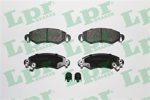 Bremseklosser sett, Framaksel, OPEL AGILA, SUZUKI WAGON R+ Halvkombi, VAUXHALL AGILA Mk I, 4704578, 5581083E00, 9194893