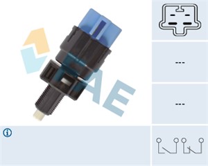 Bremselysbryter, HONDA, 36750-S5A-J01, 36750-S5A-J02, 36750-SDA-A01, 36750-SDA-A02, 36750-SJA-003, 36750-SJA-013, 36750-SMA-003, SLS-242