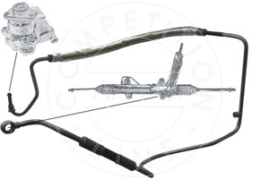 Hydraulikkslange, styring, Fra hydraulikkpumpe til styresnekke, SEAT AROSA, VW LUPO I, POLO, POLO III, 6N1 422 893J
