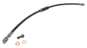 Bremseslange, Framaksel, på begge sider, AUDI,SEAT,SKODA,VW, 1K0 611 701 B, 1K0 611 701 D, 1K0 611 701 H, 1K0 611 701 K, 1K0 611 701 M,