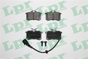 Bremseklosser sett, Bakaksel, SEAT,SKODA,VW, 6Q0698451, 6Q0698451B, 6U0698151F