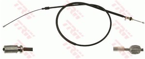 Kabel, parkeringsbremse, Bak, Høyre bak, Høyre, CITROËN,PEUGEOT, 4745 J3, 96277119