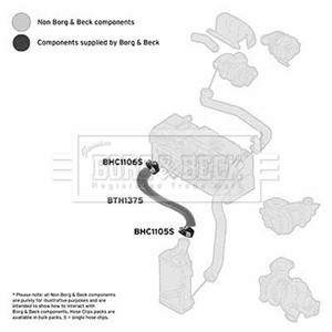Ladeluftslange, Foran, Høyre, Øvre, OPEL VECTRA B, VECTRA B Halvkombi, VECTRA B Kombi, VAUXHALL VECTRA, 09202969, 24444173, 5860757, 905