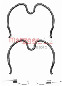 Tilbehørsett, bremsesko, Bakaksel, OPEL AGILA, VAUXHALL AGILA Mk I, AGILA Mk II, 4705134, 9209095