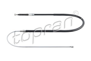 Kabel, parkeringsbremse, Bakre venstre, Høyre bak, SEAT LEON, LEON ST, 5Q0 609 721AS