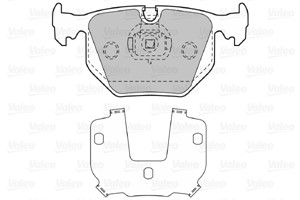 Bremseklosser sett, Bakaksel, ALPINA,BMW,LAND ROVER, 34 21 1 163 324, 34 21 1 163 326, 34 21 1 164 581, 34 21 1 164 582, 34 21 3 403 241