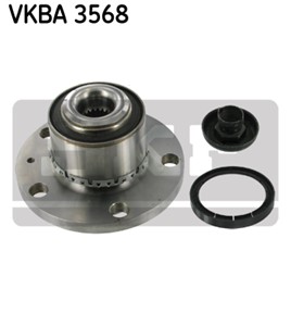 Hjullagersett, Framaksel, SKODA FABIA I, FABIA Combi I, FABIA Praktik I, FABIA Sedan I, VW FOX Halvkombi, POLO, 6Q0 407 621 AB, 6Q0 407