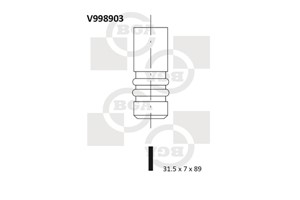 Utløpsventil, AUDI,SEAT,SKODA,VW, 038109611E, 38109611E