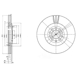 Bremseskive, AUDI,SEAT,SKODA,VW, 8L0 615 301, 8L0615301, 8N0 615 301A, 8N0615301A, JZW 615 301G