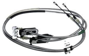 Kabel, parkeringsbremse, Senter, FORD FOCUS I, FOCUS Sedan I, FOCUS Turnier I, 1 069 082, 1 087 208, 1 088 016, 1 101 841, 98AG2A603BG,