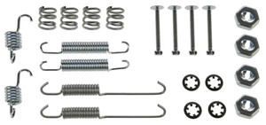 Tilbehørsett, bremsesko, Bakaksel, FORD FIESTA III, FIESTA Skåp/halvkombi, FIESTA Skåp/stor limousine, 6530673