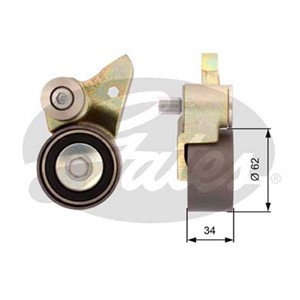 Strammerull, tannrem, AUDI A6 C5, A6 C5 Avant, A8 D2, A8 D3, VW PHAETON, TOUAREG, 077109485E, 077109485F