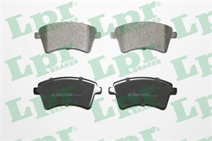 Bremseklosser sett, Framaksel, RENAULT KANGOO / GRAND KANGOO II, KANGOO BE BOP, KANGOO Express, 410601334R, 410603750R, 7701209864, 7701