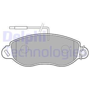 Bremseklosser sett, Framaksel, NISSAN CABSTAR E, 41060-9X225, 41060-9X226, 41060-9X525