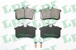 Bremseklosser sett, Bakaksel, AUDI,CITROËN,DS,OPEL,PEUGEOT,RENAULT,SEAT,SKODA,VW, 1616872680, 1623180780, 1631831780, 3649110, 440600364