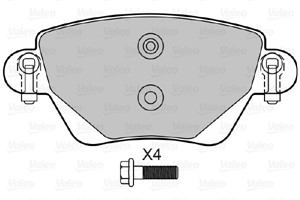 Bremseklosser sett, Bakaksel, FORD MONDEO III, MONDEO Sedan III, MONDEO Turnier III, JAGUAR X-TYPE I, X-TYPE Kombi I, 1121895, 1126719,