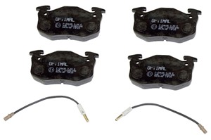 Bremseklosser sett, Bak, PEUGEOT 205 I, RENAULT 5, 425071, 7701203635, 7701203969