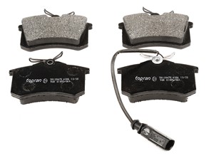 Bremseklosser sett, Bakaksel, SEAT ALHAMBRA, VW SHARAN, 7M3 698 451B