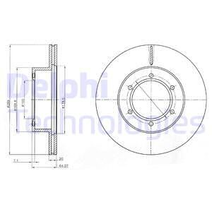 Bremseskive, Framaksel, TOYOTA HILUX Pick-up V, HILUX Pick-up VI, HILUX SUV II, 43512-35110, 43512-35190, 4351235270