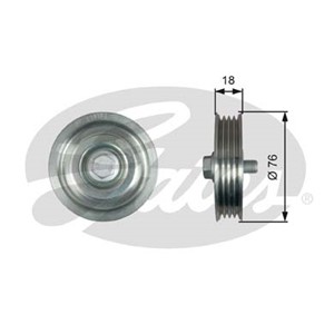 Strammerull, kilerem med ribber, HONDA, 38942P01003, 38942P2KT01, 38942P3F003, 38942PM3000, 38950P2K305, 38950P3F305