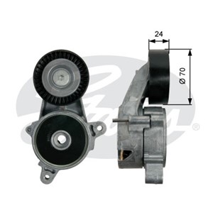 Strammerull, kilerem med ribber, CHRYSLER,DODGE,JEEP,MITSUBISHI, 04891659AA, 1345A013, 4891659AA, K04891659AA