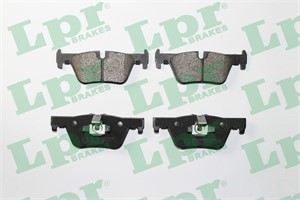 Bremseklosser sett, Bakaksel, BMW, 34206799809, 34216850569