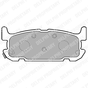 Bremseklosser sett, Bakaksel, MAZDA MX-5 II, N0Y7-26-48ZB, NCY3-26-43Z, NCY3-26-43ZA, NCY3-26-48Z, NCY3-26-48ZA