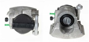 Bremsecaliper, Bakaksel, Foran akselen, Venstre, FIAT 124, 4182796, 4307043, 790478