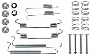 Tilbehørsett, bremsesko, Bakaksel, DAEWOO,OPEL,VAUXHALL, 16007100, 92607100, 96071000