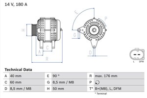 Dynamo, SKODA,VW, 03G 903 023 F, 03L 903 023 Q, 03L 903 024 C, 03L 903 024 G, 03L 903 024 H