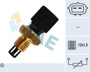 Sensor, innsugningsluft temperatur, SUZUKI ALTO IV, SAMURAI Terrängbil täckt, SJ413, VITARA, VITARA Cabrio, 112383905R, 13650-56B00, 893