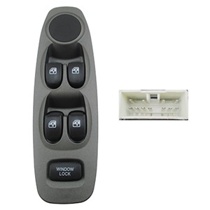 Bryter, vindusløfter, HYUNDAI ACCENT II, 93570-25000, 93570-25000YN