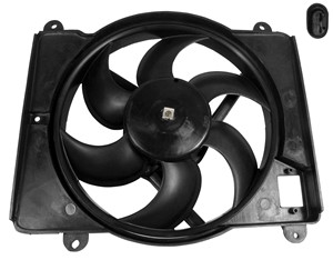Elektromotor, radiator ventilator, FIAT PUNTO, PUNTO Cabriolet, PUNTO Van, LANCIA Y, RENAULT TRAFIC Buss, 46 453 484, 46 559 314, 7 766