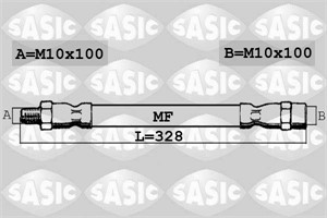 Bremseslange, Bakaksel, Framaksel, BMW, 34321154904, 34321159890