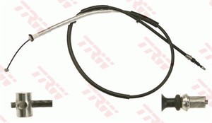 Kabel, parkeringsbremse, Bak, Venstre, FIAT STILO, STILO Multi Wagon, 46819335