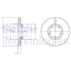 Bremseskive, Framaksel, NISSAN CABSTAR, NT400 CABSTAR, 40206LC60A, 40206-MB600, 5001871213