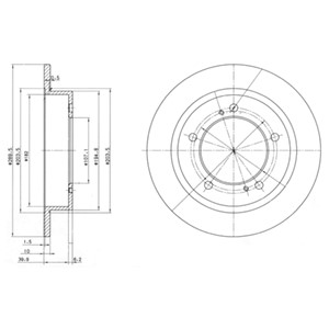 Bremseskive, Framaksel, SUZUKI, 5521160A00, 55211-60A00, 55211-60A00-000, 55211-60A00-A00, 55211-60A00-L00, 5521160A01, 55211-80000, 960