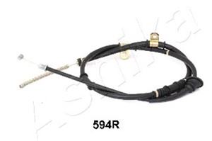 Kabel, parkeringsbremse, Høyre bak, MITSUBISHI GALANT Sedan VI, MB520361
