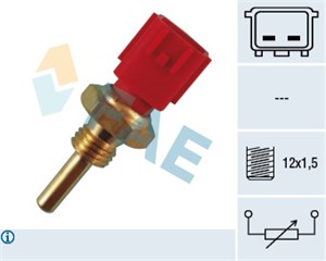 Sensor, kjølemiddeltemperatur, INFINITI,NISSAN, 138 330 13 35 S1, 138 330 13 35, 168 330 16 35 S1, 168 330 16 35, 168 330 99 35 S1, 168